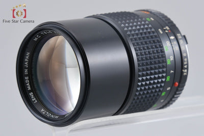 【中古】MINOLTA ミノルタ MC TELE ROKKOR 135mm f/2.8