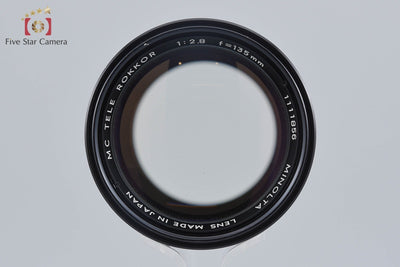 【中古】MINOLTA ミノルタ MC TELE ROKKOR 135mm f/2.8