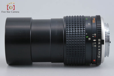【中古】MINOLTA ミノルタ MC TELE ROKKOR 135mm f/2.8