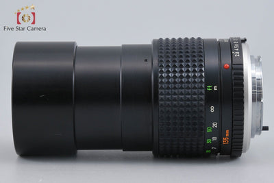 【中古】MINOLTA ミノルタ MC TELE ROKKOR 135mm f/2.8