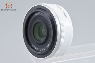 【中古】Nikon ニコン 1 V1 薄型レンズキット ホワイト シャッター回数僅少