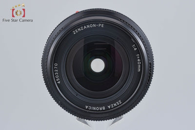 【中古】ZENZA BRONICA ゼンザブロニカ ZENZANON-PE 40mm f/4 ETR用