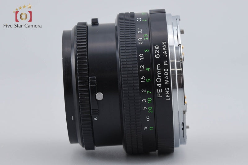 ゼンザブロニカ ZenzaBronica ZENZANON-S 1:4 40mm 中古】ZENZA BRONICA ゼンザブロニカ ZENZANON-PE 40mm f/4 ETR用