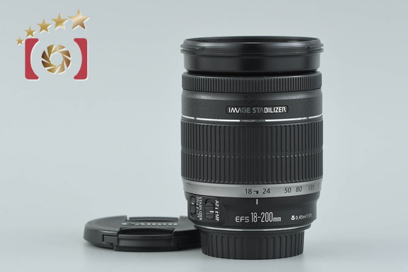 【中古】Canon キヤノン EF-S 18-200mm f/3.5-5.6 IS
