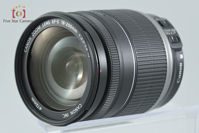 【中古】Canon キヤノン EF-S 18-200mm f/3.5-5.6 IS
