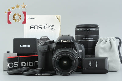 【中古】Canon キヤノン EOS Kiss X2 ダブルズームキット