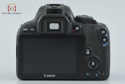 【中古】Canon キヤノン EOS Kiss X7 ダブルズームキット ブラック シャッター回数僅少