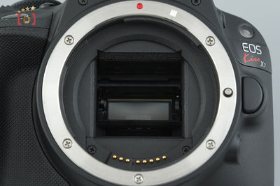 【中古】Canon キヤノン EOS Kiss X7 ダブルズームキット ブラック シャッター回数僅少