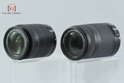 【中古】Canon キヤノン EOS Kiss X7 ダブルズームキット ブラック シャッター回数僅少