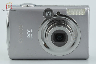 【中古】Canon キヤノン IXY Digital 900 IS シルバー コンパクトデジタルカメラ 元箱付き