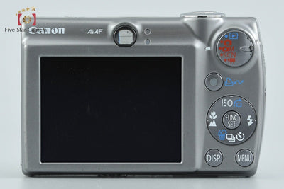 【中古】Canon キヤノン IXY Digital 900 IS シルバー コンパクトデジタルカメラ 元箱付き