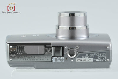 【中古】Canon キヤノン IXY Digital 900 IS シルバー コンパクトデジタルカメラ 元箱付き