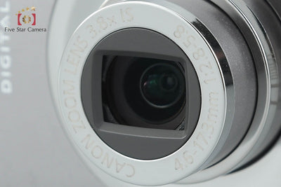【中古】Canon キヤノン IXY Digital 900 IS シルバー コンパクトデジタルカメラ 元箱付き