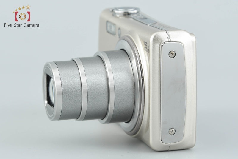 中古】FUJIFILM 富士フイルム FINEPIX F200EXR シルバー コンパクト