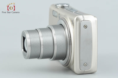 【中古】FUJIFILM 富士フイルム FINEPIX F200EXR シルバー コンパクトデジタルカメラ 元箱付き