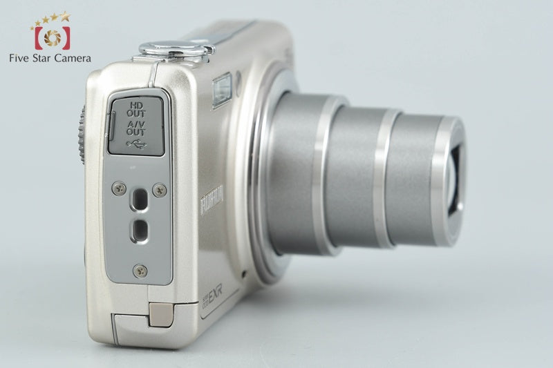 中古】FUJIFILM 富士フイルム FINEPIX F200EXR シルバー コンパクト