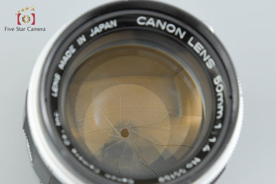 【中古】Canon キヤノン 50mm f/1.4 L39 ライカスクリューマウント