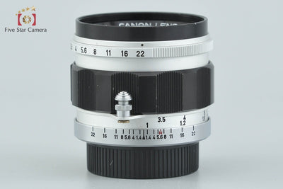 【中古】Canon キヤノン 50mm f/1.4 L39 ライカスクリューマウント