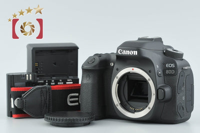 【中古】Canon キヤノン EOS 80D デジタル一眼レフカメラ シャッター回数僅少