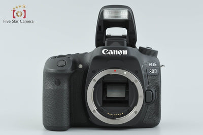 【中古】Canon キヤノン EOS 80D デジタル一眼レフカメラ シャッター回数僅少