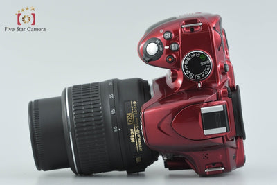 【中古】Nikon ニコン D3200 18-55 VR レンズキット レッド