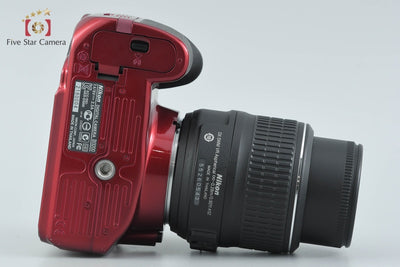 【中古】Nikon ニコン D3200 18-55 VR レンズキット レッド