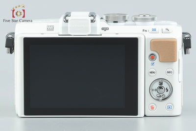 【中古】OLYMPUS オリンパス PEN Lite E-PL7 EZ ダブルズームキット ホワイト シャッター回数僅少 元箱付き