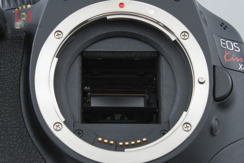 中古】Canon キヤノン EOS Kiss X4 デジタル一眼レフカメラ – Five