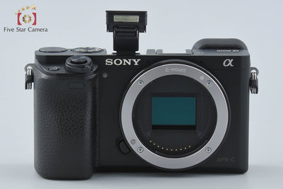 【中古】SONY ソニー α6000 ILCE-6000 ブラック ミラーレス一眼カメラ 多言語対応