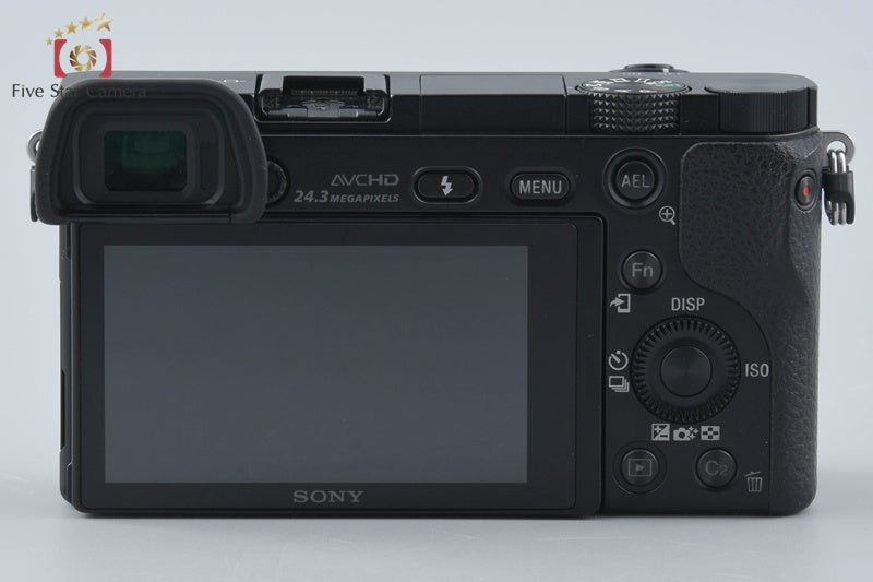 中古】SONY ソニー α6000 ILCE-6000 ブラック ミラーレス一眼カメラ 多