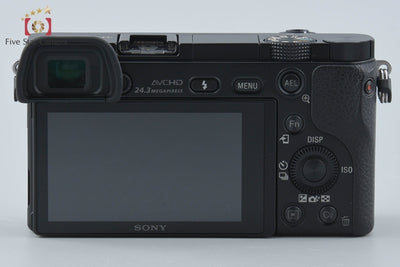 【中古】SONY ソニー α6000 ILCE-6000 ブラック ミラーレス一眼カメラ 多言語対応