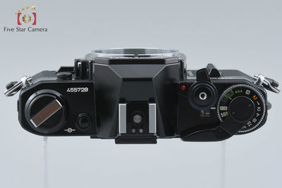 【中古】Canon キヤノン AE-1 ブラック フィルム一眼レフカメラ