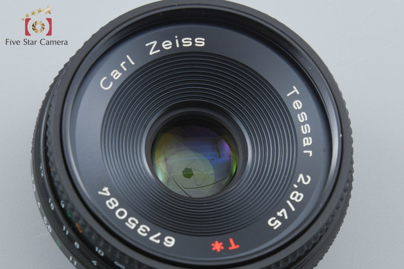 中古】CONTAX コンタックス Carl Zeiss Tessar 45mm f/2.8 T* MMJ