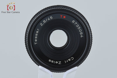 【中古】CONTAX コンタックス Carl Zeiss Tessar 45mm f/2.8 T* MMJ