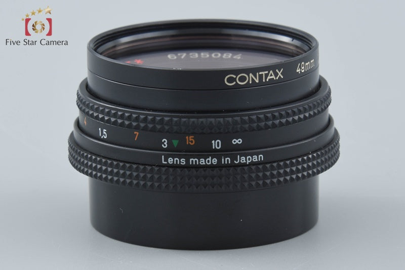 中古】CONTAX コンタックス Carl Zeiss Tessar 45mm f/2.8 T* MMJ