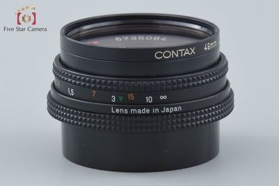 【中古】CONTAX コンタックス Carl Zeiss Tessar 45mm f/2.8 T* MMJ