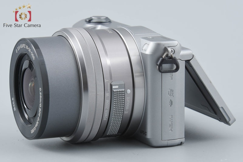 【ジャンク品】SONY α5000 シルバー ボディ + レンズキット 中古】SONY ソニー α5000 ILCE-5000 パワーズームレンズキット