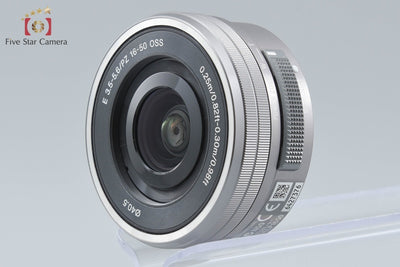 【中古】SONY ソニー α5000 ILCE-5000 パワーズームレンズキット シルバー シャッター回数僅少 多言語対応