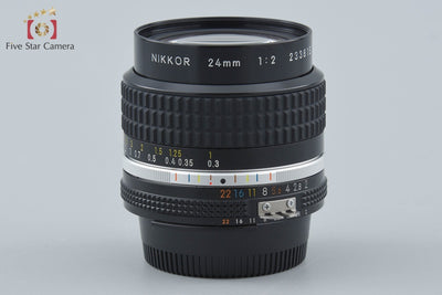 【中古】Nikon ニコン Ai-S NIKKOR 24mm f/2 元箱付き