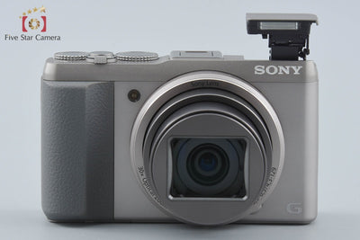 【中古】SONY ソニー Cyber-shot DSC-HX50V シルバー コンパクトデジタルカメラ 多言語対応