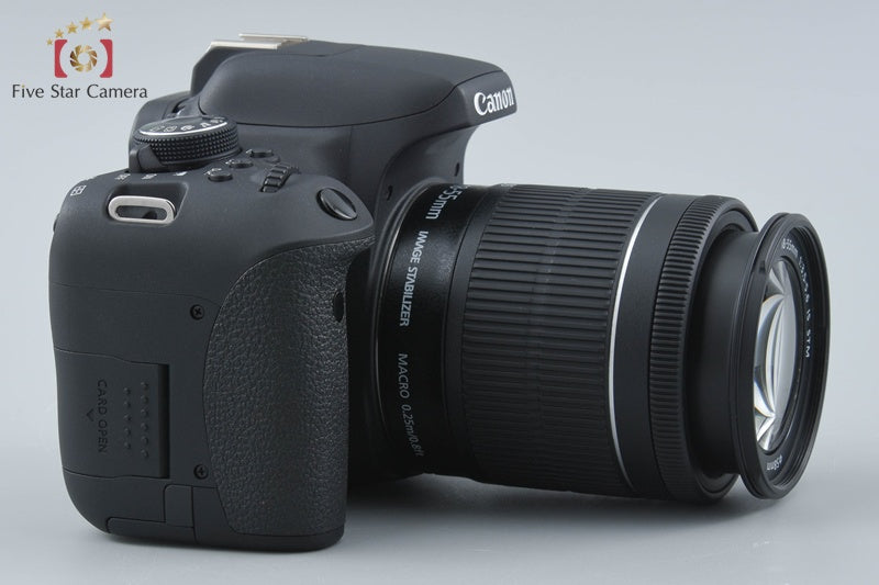 中古】Canon キヤノン EOS Kiss X8i EF-S 18-55 IS STM レンズキット
