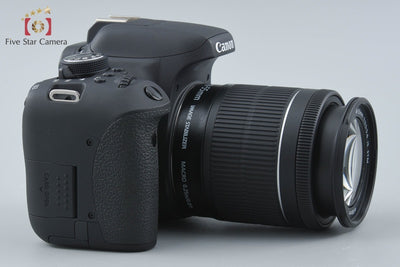 【中古】Canon キヤノン EOS Kiss X8i EF-S 18-55 IS STM レンズキット シャッター回数僅少