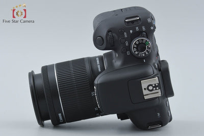 【中古】Canon キヤノン EOS Kiss X8i EF-S 18-55 IS STM レンズキット シャッター回数僅少