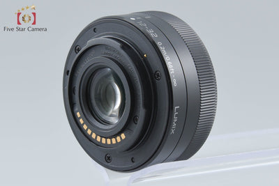 【中古】Panasonic パナソニック LUMIX G VARIO 12-32mm f/3.5-5.6 ASPH. MEGA O.I.S. H-FS12032 ブラック