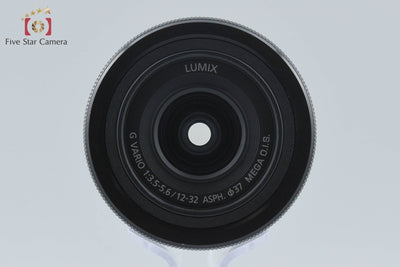 【中古】Panasonic パナソニック LUMIX G VARIO 12-32mm f/3.5-5.6 ASPH. MEGA O.I.S. H-FS12032 ブラック