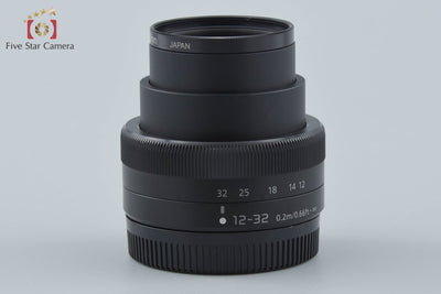 【中古】Panasonic パナソニック LUMIX G VARIO 12-32mm f/3.5-5.6 ASPH. MEGA O.I.S. H-FS12032 ブラック