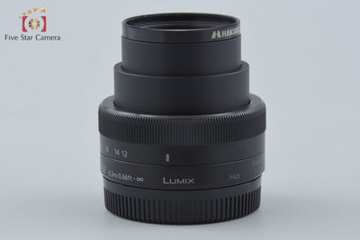 【中古】Panasonic パナソニック LUMIX G VARIO 12-32mm f/3.5-5.6 ASPH. MEGA O.I.S. H-FS12032 ブラック