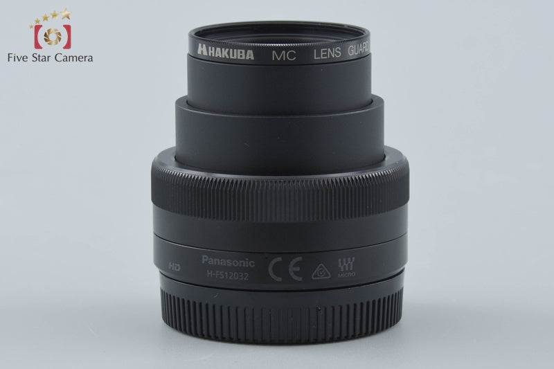 動作確認済み LUMIX G 12-32mm ブラック H-FS12032 中古】Panasonic パナソニック LUMIX G VARIO 12-32mm f/3.5-5.6 ASPH