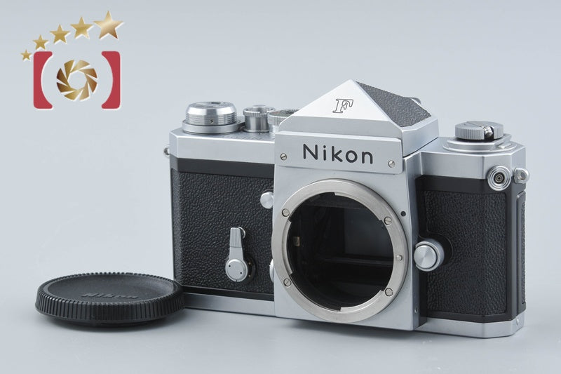 【中古】Nikon ニコン F アイレベル 中期 シルバー フィルム一眼レフカメラ