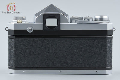 【中古】Nikon ニコン F アイレベル 中期 シルバー フィルム一眼レフカメラ